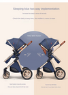 Luxury 3-in-1 Baby Stroller