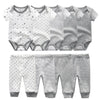 10-Piece Set Unisex Newborn Baby Clothing Set