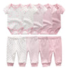 10-Piece Set Unisex Newborn Baby Clothing Set