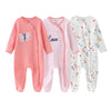 3-Piece Baby Jumpsuit Set