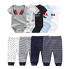 10-Piece Set Unisex Newborn Baby Clothing Set