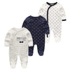 3-Piece Baby Jumpsuit Set