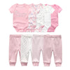 10-Piece Set Unisex Newborn Baby Clothing Set