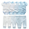 10-Piece Set Unisex Newborn Baby Clothing Set