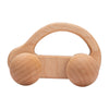 Baby Wooden Cartoon Car