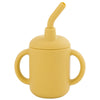 Portable Silicone Baby Sippy Cup with Straw