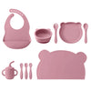 10-Piece Silicone Baby Tableware Set