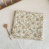 Floral Print Muslin Baby Blanket