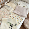 Floral Print Muslin Baby Blanket