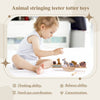 Wooden Animal Threading & Stacking Toy