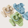 5-Piece Food Grade Silicone Baby Feeding Set