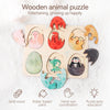 Montessori Wooden Animal Puzzle