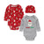 Christmas Baby Outfit Set 3-Piece