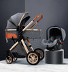 Luxury 3-in-1 Baby Stroller