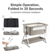 Foldable Rocking Baby Crib