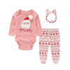 Christmas Baby Outfit Set 3-Piece