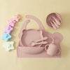 10-Piece Silicone Baby Tableware Set