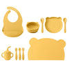 10-Piece Silicone Baby Tableware Set