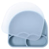 Baby Safe Silicone Suction Plate with Lid