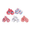 5-Piece Newborn Baby Mittens 100% Cotton Anti-Scratch Gloves