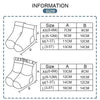 5 Pairs of Unisex Baby Socks 100% Cotton, Non-Slip