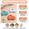 Silicone Baby Teething Toy Car style