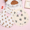 Baby Cotton Bib with Ruffles