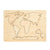 Montessori Wooden World Map Puzzlw