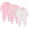 3-Piece Baby Jumpsuit Set