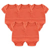 5-Piece Unisex Ribbed Cotton Baby Clothing Set