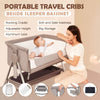 Foldable Rocking Baby Crib