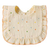 Baby Cotton Bib with Ruffles