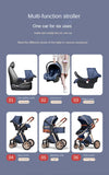 Luxury 3-in-1 Baby Stroller