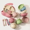 5-Piece Food Grade Silicone Baby Feeding Set