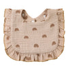 Baby Cotton Bib with Ruffles