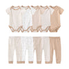 10-Piece Set Unisex Newborn Baby Clothing Set