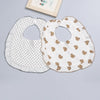 Baby Cotton Bib with Ruffles