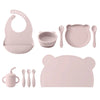 10-Piece Silicone Baby Tableware Set