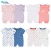 2-Piece Waffle Cotton Baby Romper Set