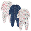 3-Piece Baby Jumpsuit Set