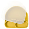 Baby Safe Silicone Suction Plate with Lid