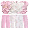 10-Piece Set Unisex Newborn Baby Clothing Set