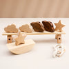 Wooden Animal Threading & Stacking Toy