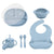 5-Piece Food Grade Silicone Baby Feeding Set