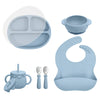 5-Piece Food Grade Silicone Baby Feeding Set