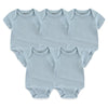 5-Piece Unisex Ribbed Cotton Baby Clothing Set