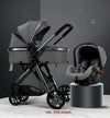 Luxury 3-in-1 Baby Stroller