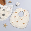 Baby Cotton Bib with Ruffles