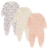 3-Piece Baby Jumpsuit Set