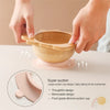 Bamboo Wooden Dinner Plate & Baby Feeding Set